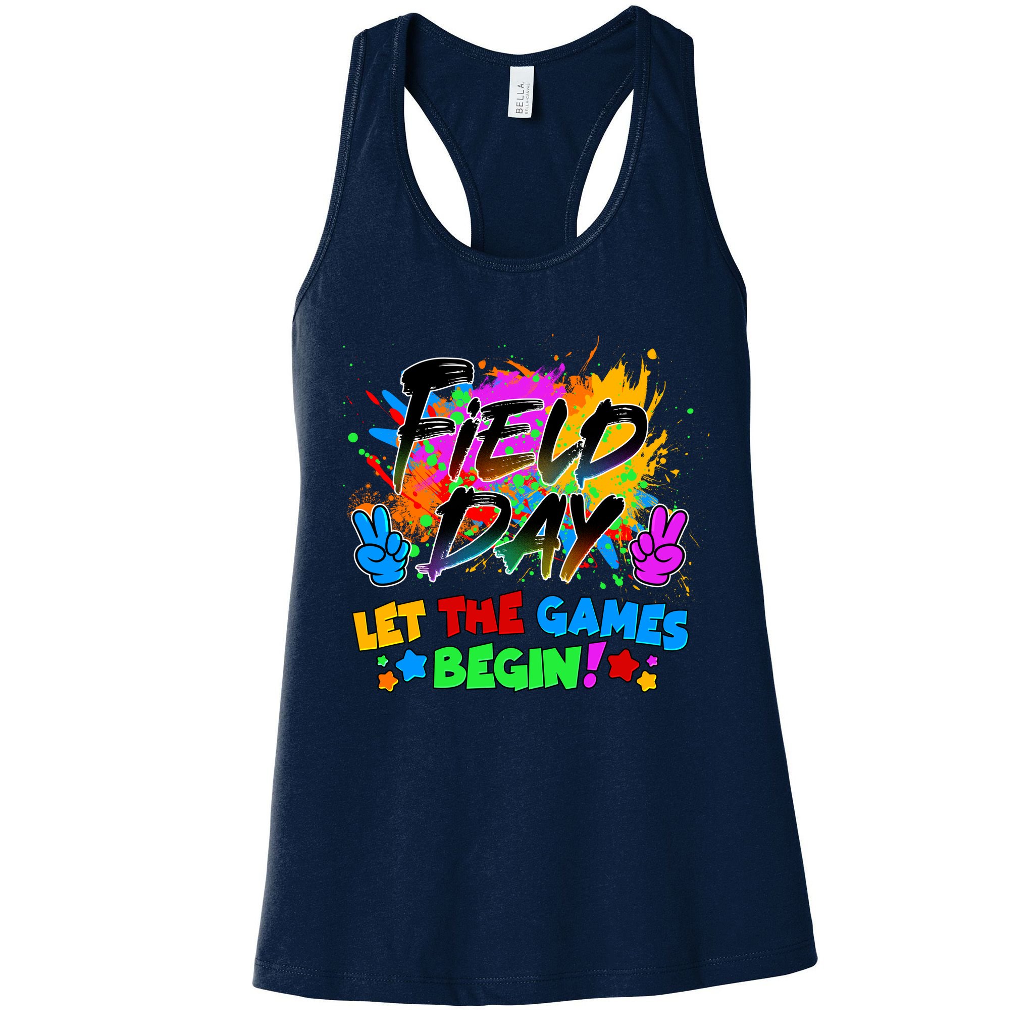 Field Days Let The Games Begin! Womens Tank Top