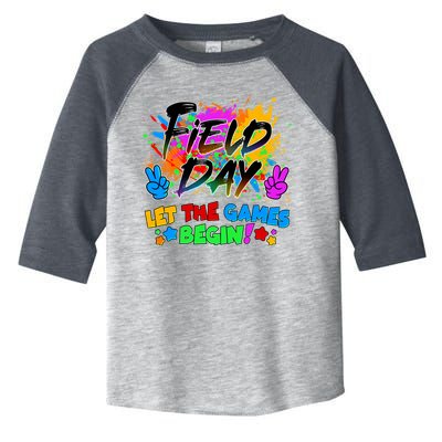 Field Days Let The Games Begin! Toddler Fine Jersey T-Shirt