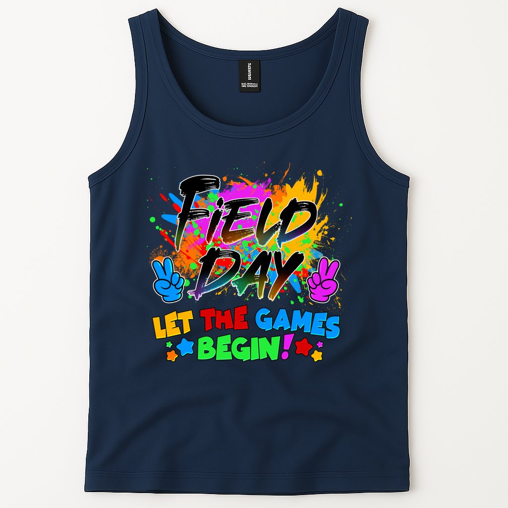Field Days Let The Games Begin! Tank Top