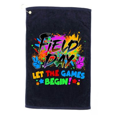 Field Days Let The Games Begin! Golf Towel