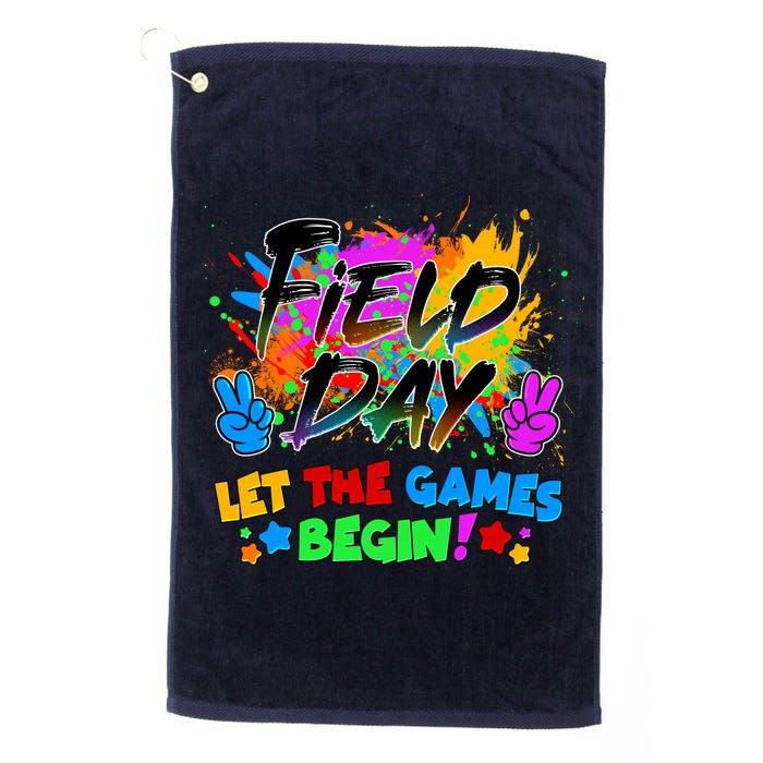 Field Days Let The Games Begin! Golf Towel