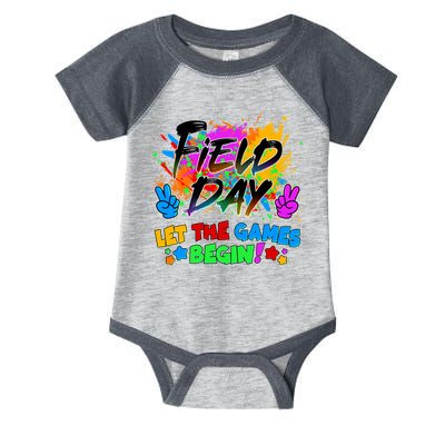 Field Days Let The Games Begin! Infant Baby Jersey Bodysuit