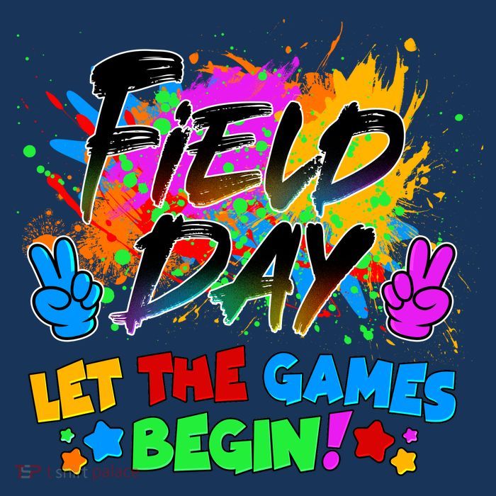 Field Days Let The Games Begin! Short Acrylic Beanie