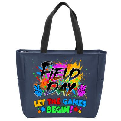 Field Days Let The Games Begin! Zip Tote Bag