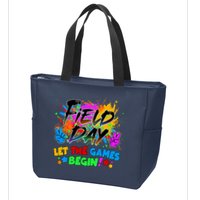 Field Days Let The Games Begin! Zip Tote Bag