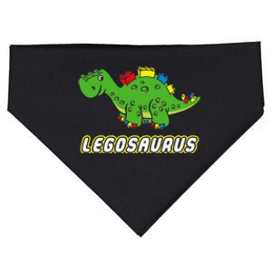 funny dinosaur Legosaurus Legos Saurus dino USA-Made Doggie Bandana