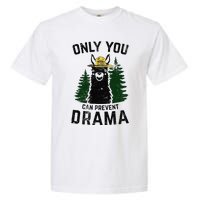 Funny Drama Llama Only You Can Prevent Drama Sarcastic Lover Garment-Dyed Heavyweight T-Shirt