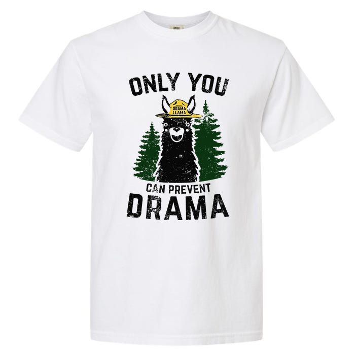 Funny Drama Llama Only You Can Prevent Drama Sarcastic Lover Garment-Dyed Heavyweight T-Shirt