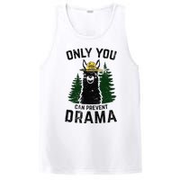 Funny Drama Llama Only You Can Prevent Drama Sarcastic Lover PosiCharge Competitor Tank