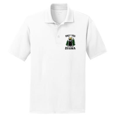 Funny Drama Llama Only You Can Prevent Drama Sarcastic Lover PosiCharge RacerMesh Polo