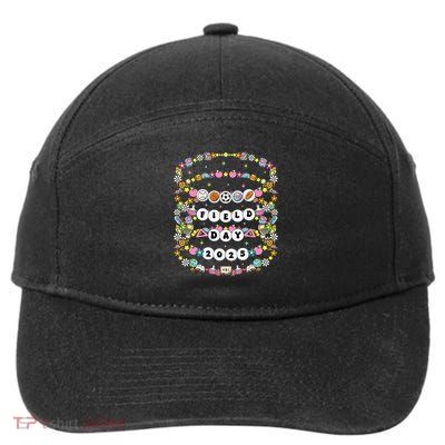 Field Day Let The Games Begin Friendship Bracelet Sports 7-Panel Snapback Hat
