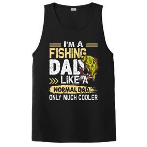 Fishing Dad Like A Normal Dad Only Much Cooler PosiCharge Competitor Tank