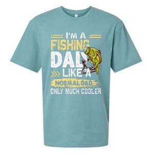 Fishing Dad Like A Normal Dad Only Much Cooler Sueded Cloud Jersey T-Shirt