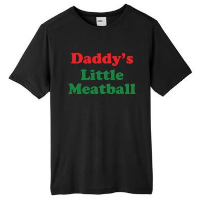 Funny Daddy Little Meatball Tall Fusion ChromaSoft Performance T-Shirt