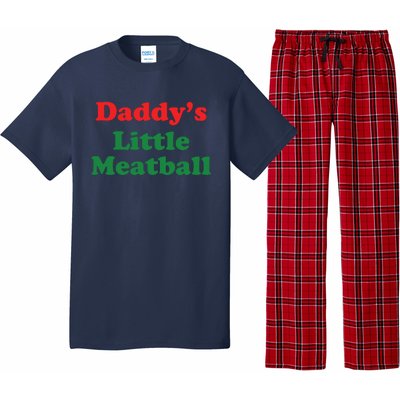 Funny Daddy Little Meatball Pajama Set