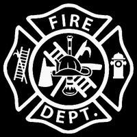Fire Department Logo Uniform Fireman Symbol Firefighter Gear Cooling Performance Crew T-Shirt