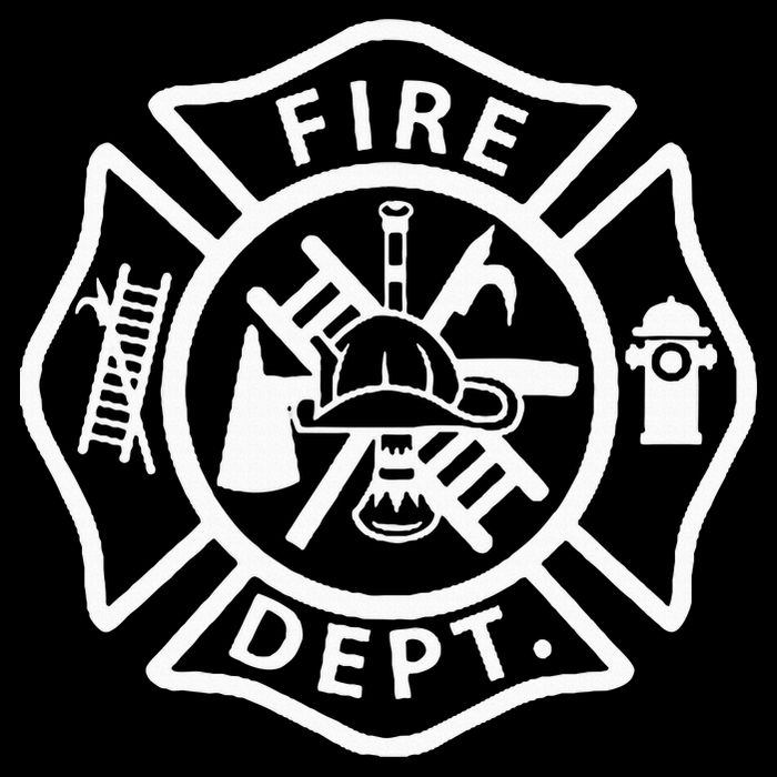 Fire Department Logo Uniform Fireman Symbol Firefighter Gear Cooling Performance Crew T-Shirt