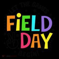 Field Day Let The Games Begin 2025 Teachers Stripe Pom Pom Beanie