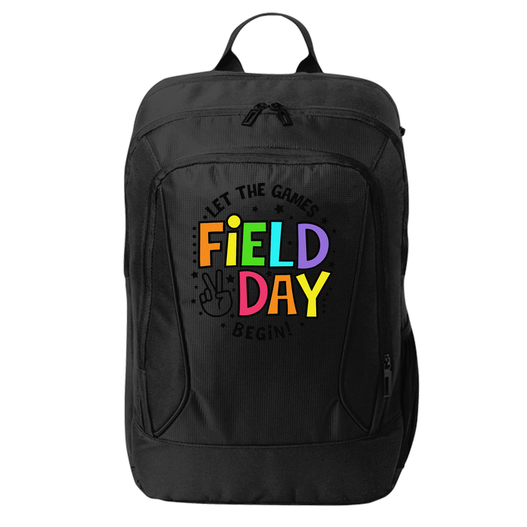 Field Day Let The Games Begin 2025 Teachers City Backpack