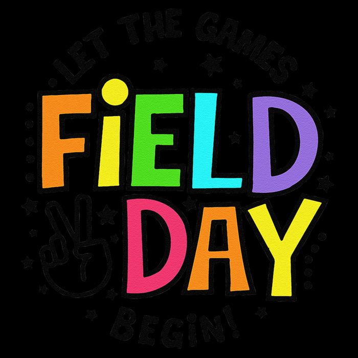 Field Day Let The Games Begin 2025 Teachers 7-Panel Snapback Hat