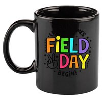 Field Day Let The Games Begin 2025 Teachers 11oz C Handle Ceramic Mug