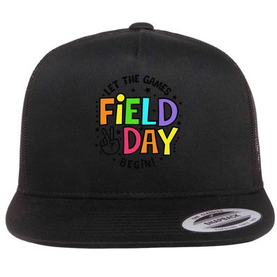 Field Day Let The Games Begin 2025 Teachers Flatbill Hat