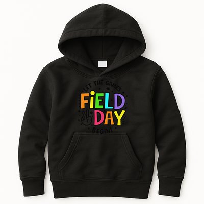 Field Day Let The Games Begin 2025 Teachers Kids Hoodie
