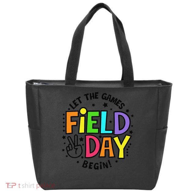 Field Day Let The Games Begin 2025 Teachers Zip Tote Bag