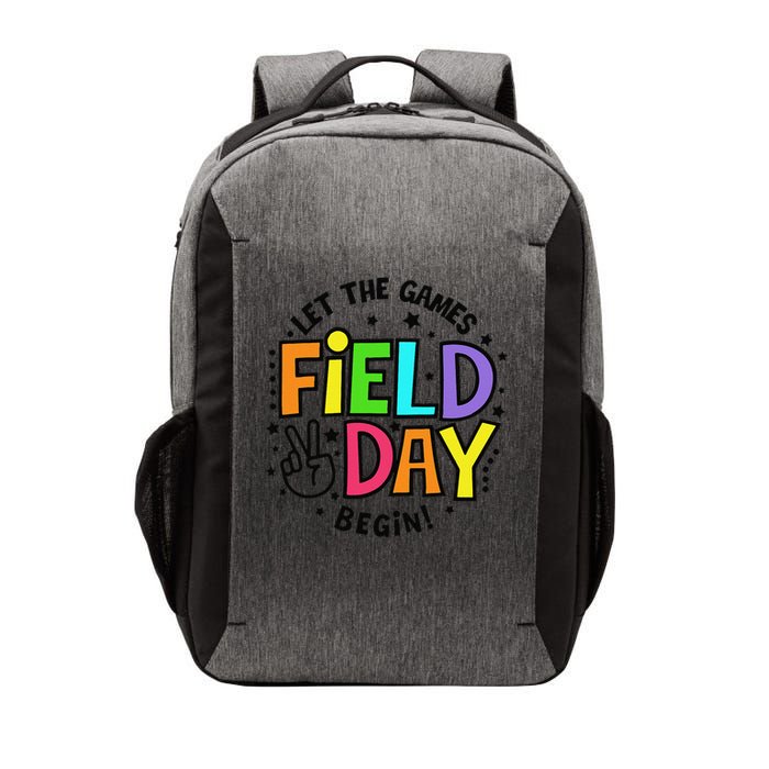 Field Day Let The Games Begin 2025 Teachers Vector Backpack