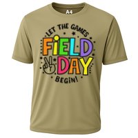 Field Day Let The Games Begin 2025 Teachers Cooling Performance Crew T-Shirt