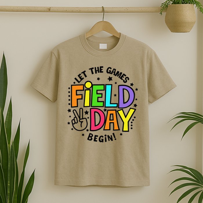Field Day Let The Games Begin 2025 Teachers T-Shirt