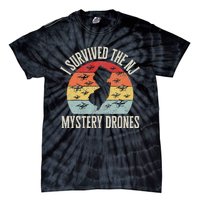 Funny Drone Lover I Survived The New Jersey Mystery Drones Tie-Dye T-Shirt