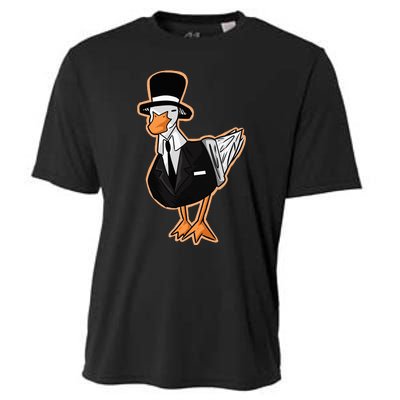 Funny Duck Lover Gift Cooling Performance Crew T-Shirt