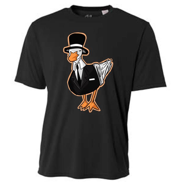 Funny Duck Lover Gift Cooling Performance Crew T-Shirt