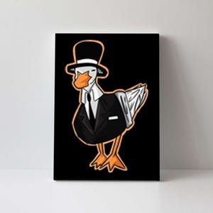 Funny Duck Lover Gift Canvas