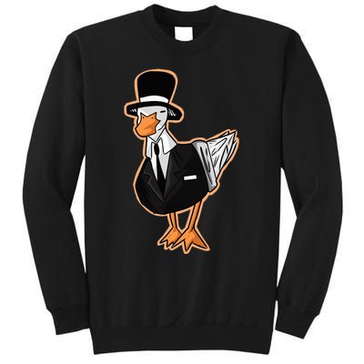 Funny Duck Lover Gift Tall Sweatshirt