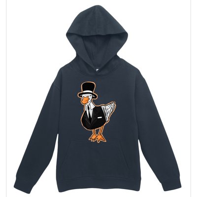 Funny Duck Lover Gift Urban Pullover Hoodie