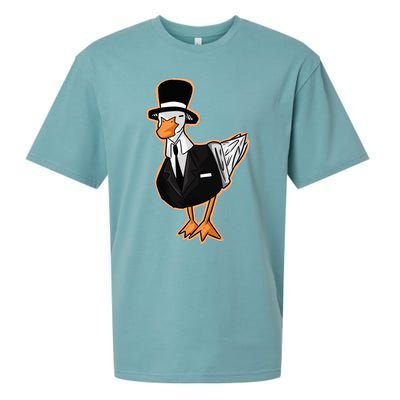 Funny Duck Lover Gift Sueded Cloud Jersey T-Shirt