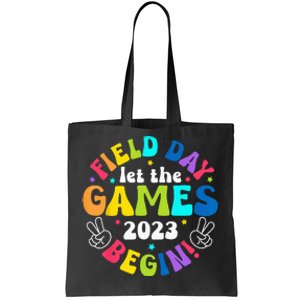 Field Day Let Games Start Begin Teachers Tote Bag