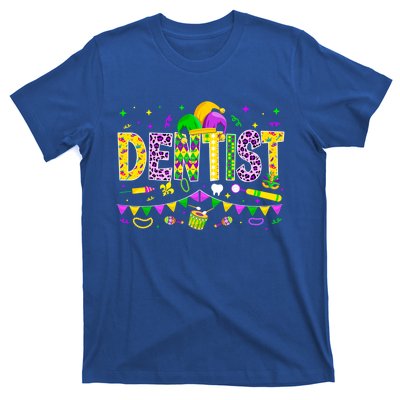 Funny Dentist Lover Mardi Gras Carnival Party Cute Gift T-Shirt