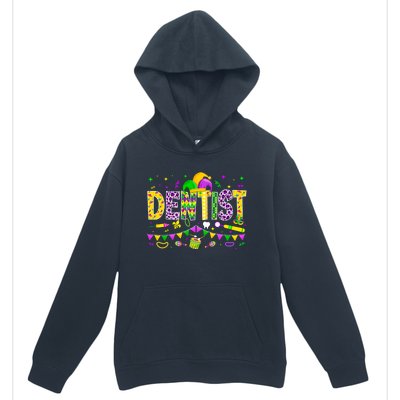 Funny Dentist Lover Mardi Gras Carnival Party Cute Gift Urban Pullover Hoodie