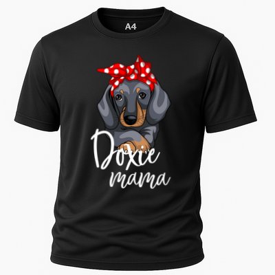 Funny Doxie Mama Dachshund Lover Weiner Dog Gift Performance Shirt