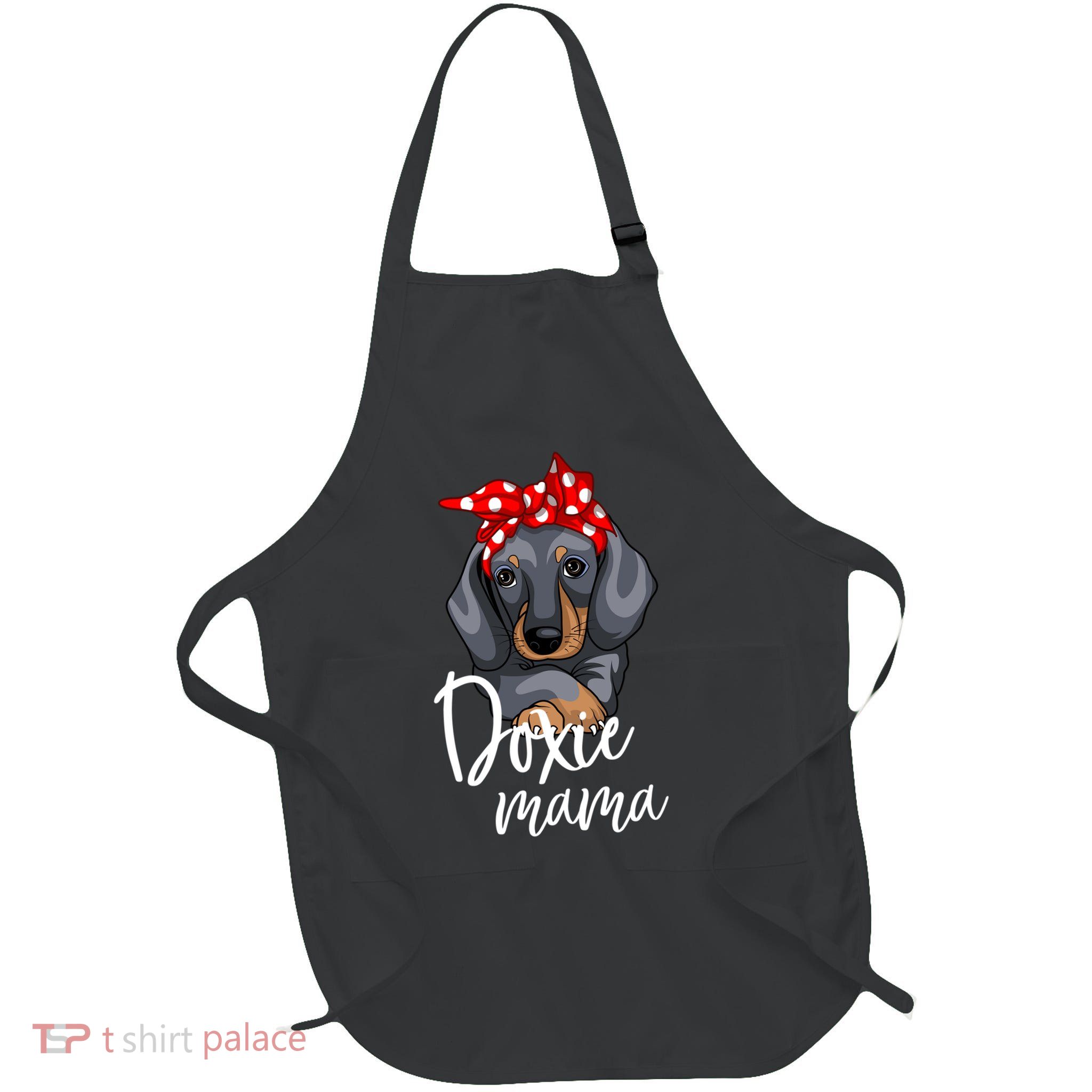 Funny Doxie Mama Dachshund Lover Weiner Dog Gift Apron
