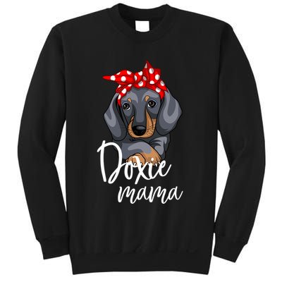 Funny Doxie Mama Dachshund Lover Weiner Dog Gift Sweatshirt