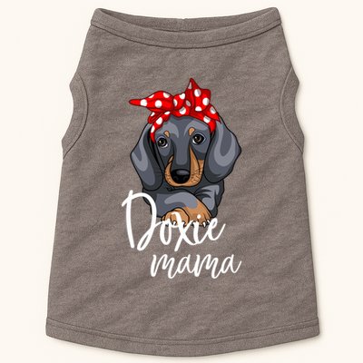 Funny Doxie Mama Dachshund Lover Weiner Dog Gift Doggie Tank