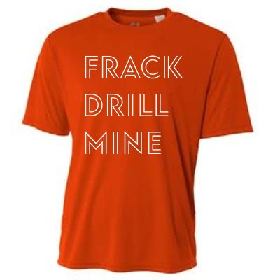 Frack Drill Mine Cooling Performance Crew T-Shirt