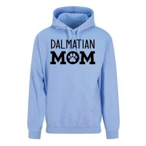 Funny Dalmatian Mom Dog Paw Puppy Retro Unisex Surf Hoodie