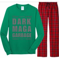 Funny! Dark Maga Garbage Maga Garbage Proud Maga Garbage Long Sleeve Pajama Set