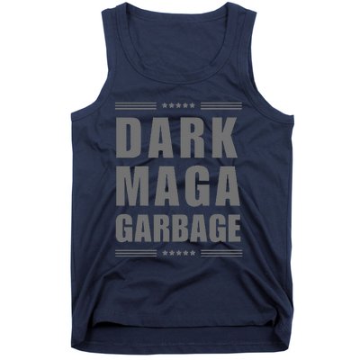 Funny! Dark Maga Garbage Maga Garbage Proud Maga Garbage Tank Top