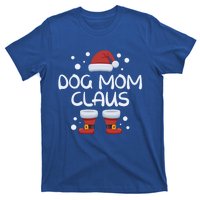 Funny Dog Mom Claus Family Matching Group Christmas Gift T-Shirt